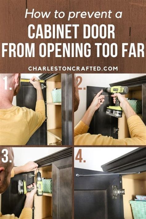 steel swing door cabinet|cabinet door opens too far.